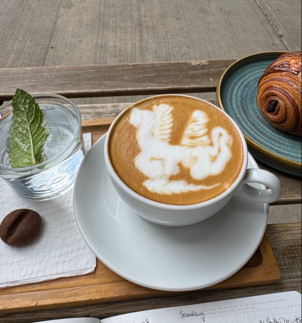 Coffee at Congreso Café, specialty coffee shop in Mexico City