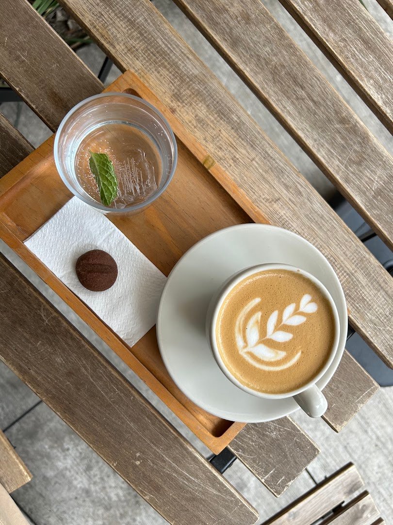 Coffee at Congreso Café, specialty coffee shop in Mexico City