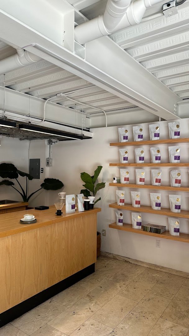 Interior of Congreso Café, specialty coffee shop in Mexico City
