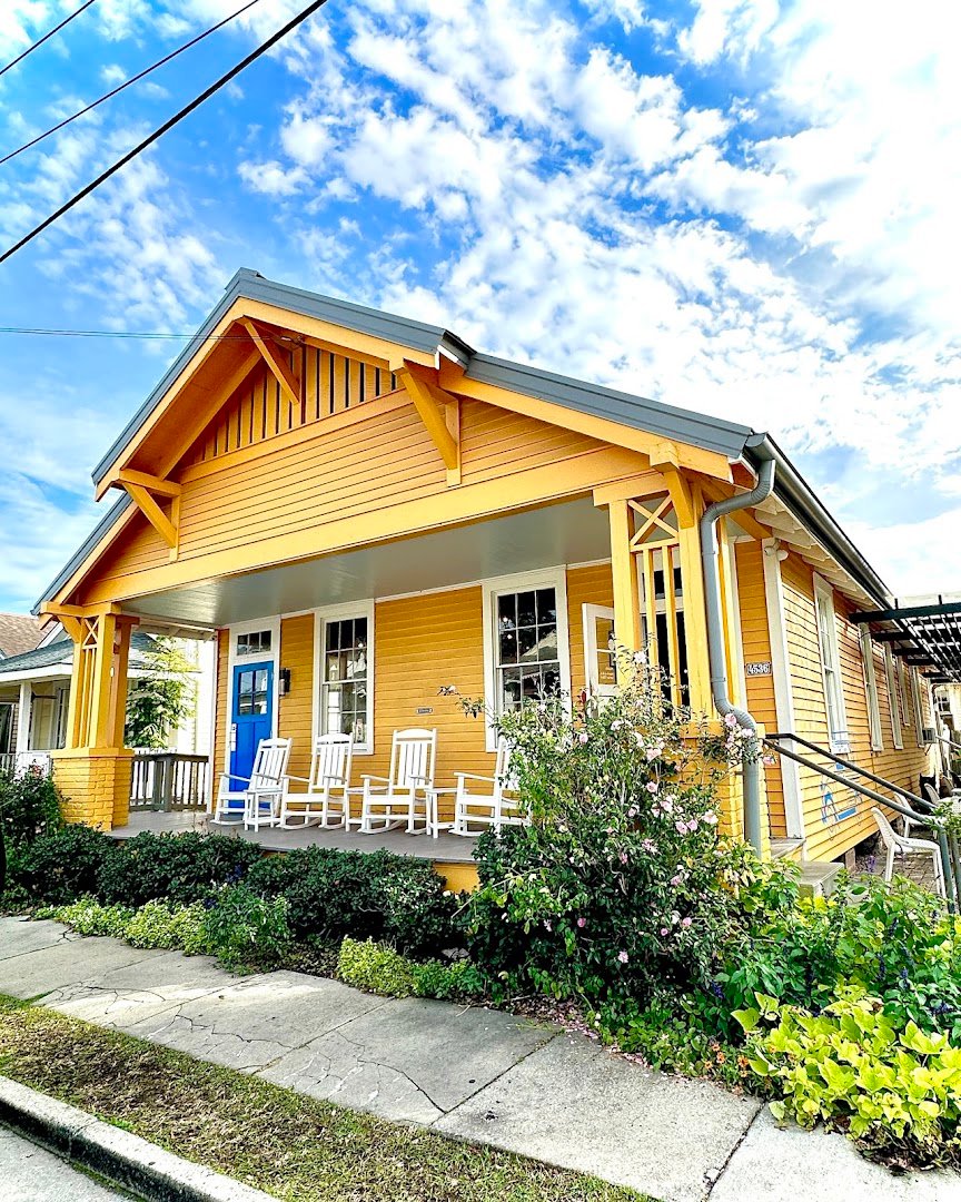 Storefront of French Truck Coffee, specialty coffee shop in New Orleans