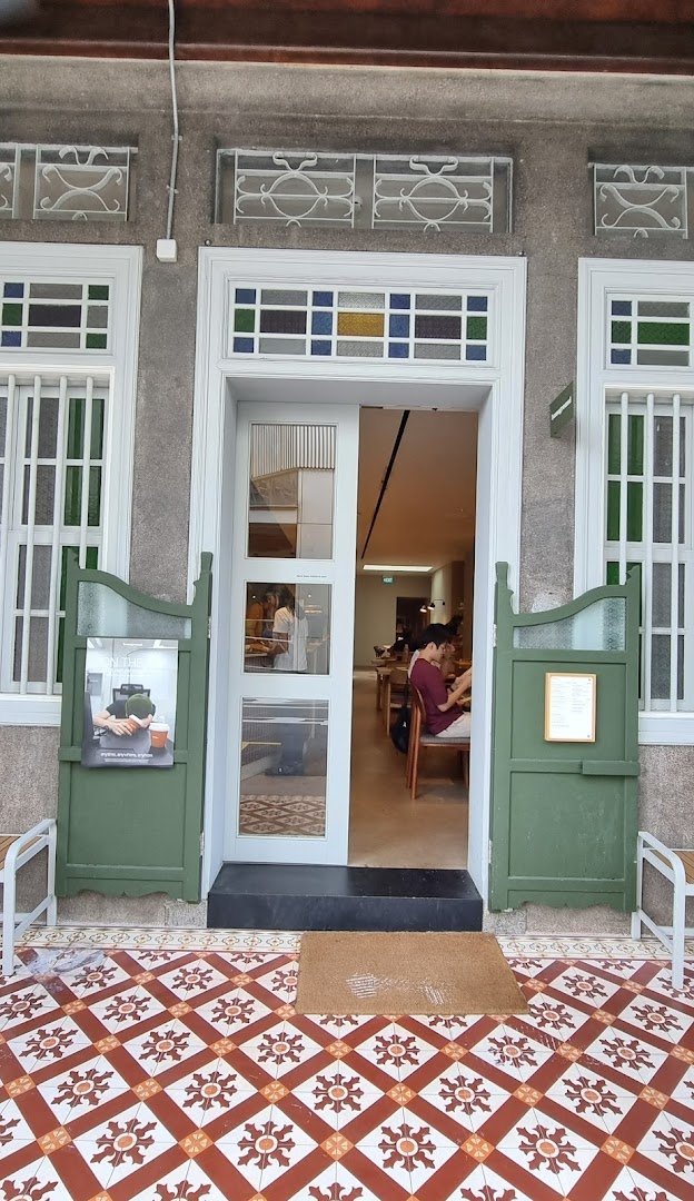 Storefront of Homeground Coffee Roasters, specialty coffee shop in Singapore