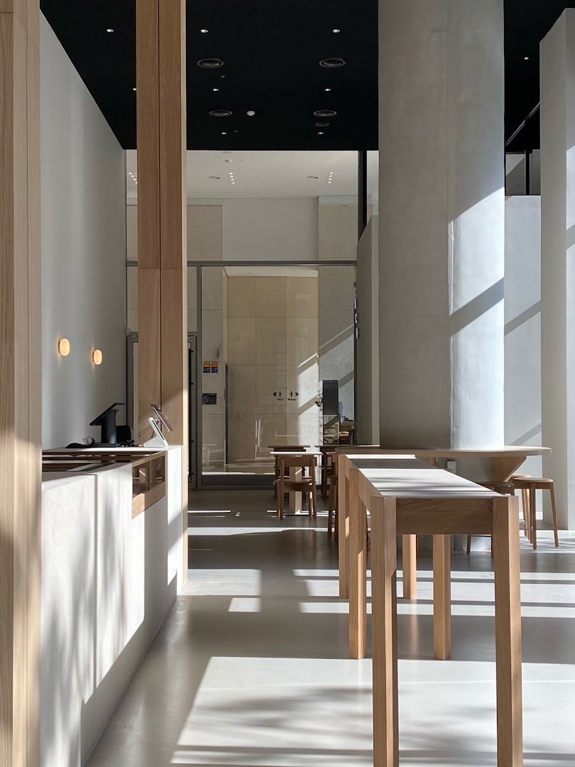 Interior of ACR • Alegria Coffee Roasters, specialty coffee shop in Seoul