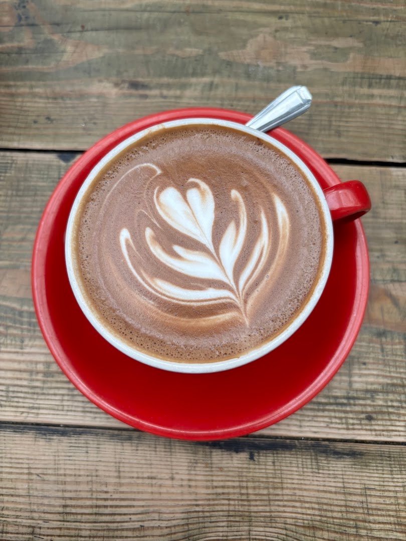 Coffee at POT KETTLE BLACK Barton Arcade, specialty coffee shop in Manchester