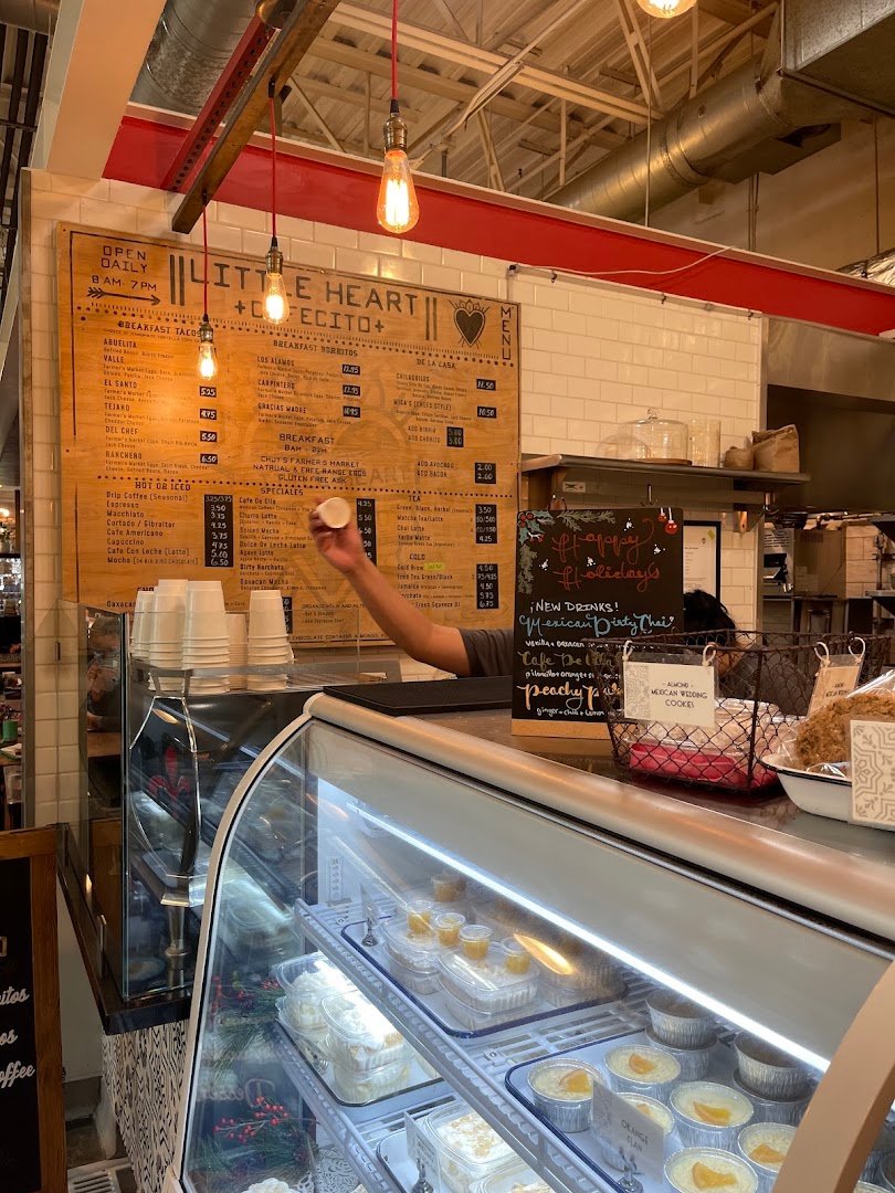 Interior of Little Heart Cafecito, specialty coffee shop in Santa Barbara