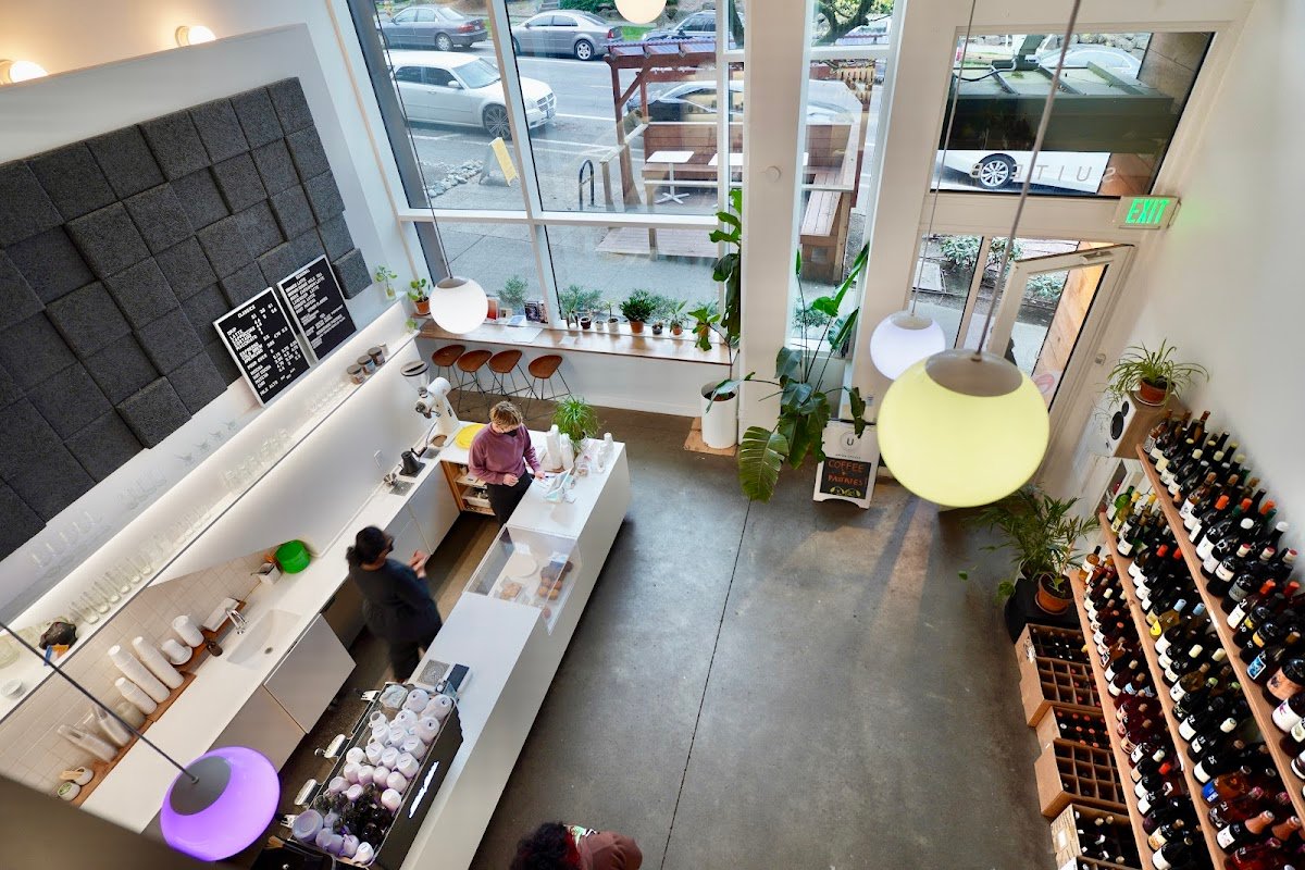 Push Pull on Union specialty coffee shop in Seattle - photo 5