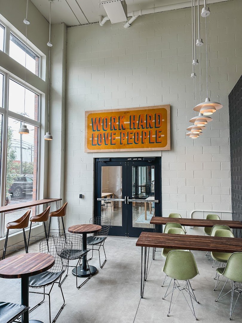 Interior of Grit Coffee, Scott's Addition, specialty coffee shop in Richmond