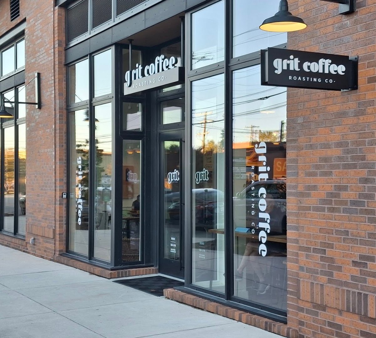 Storefront of Grit Coffee, Scott's Addition, specialty coffee shop in Richmond
