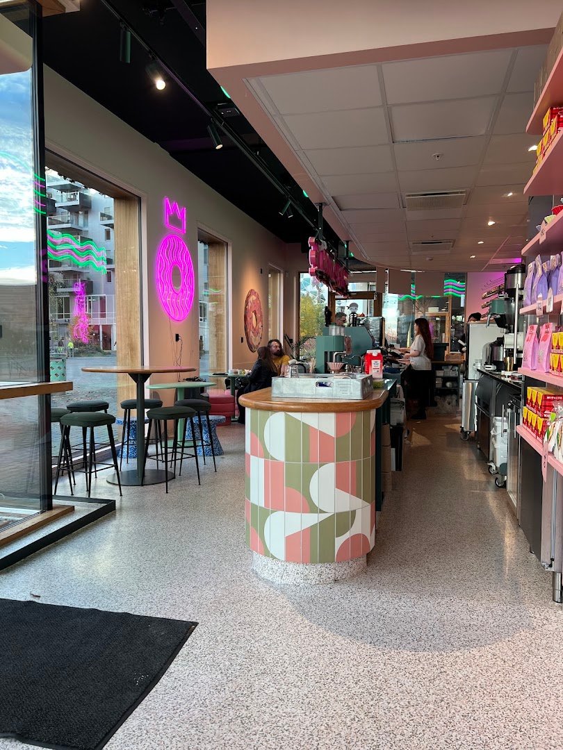 Interior of Talormade, specialty coffee shop in Oslo