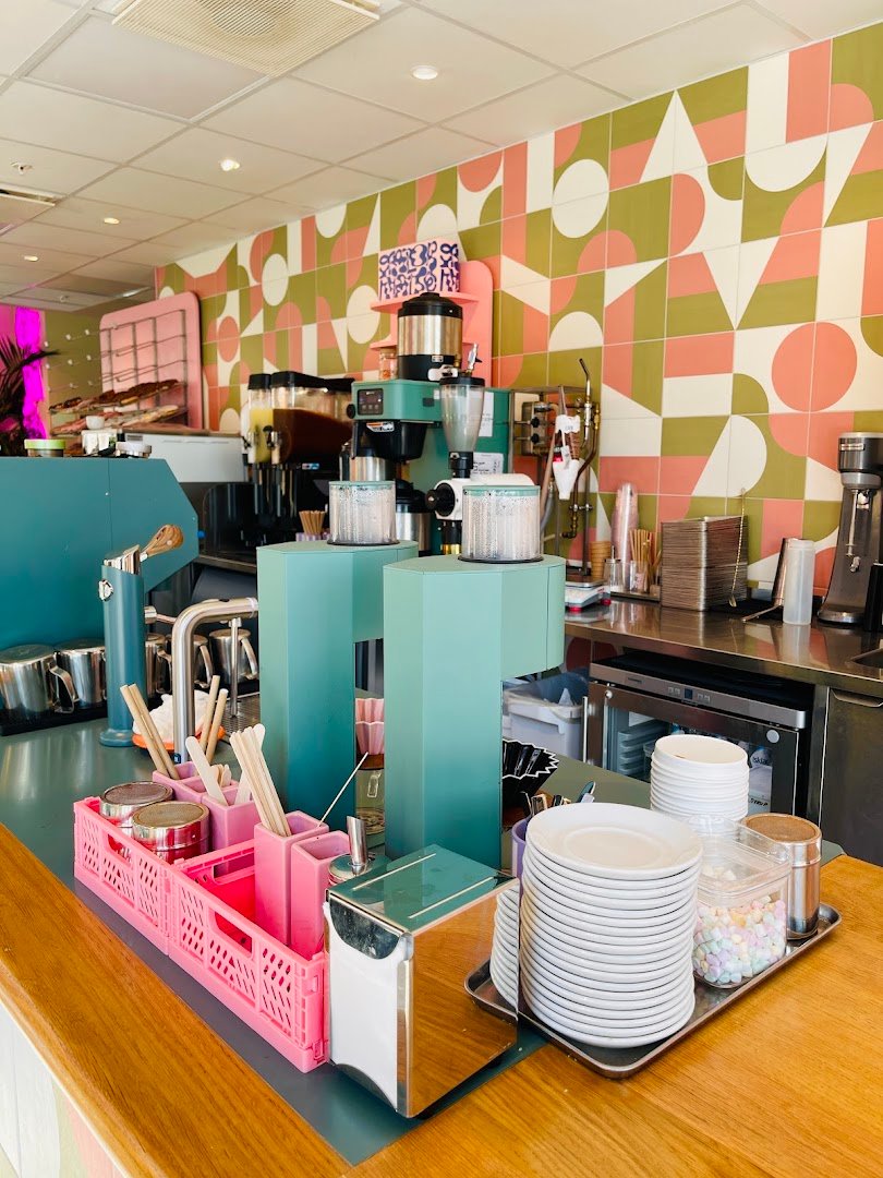 Interior of Talormade, specialty coffee shop in Oslo