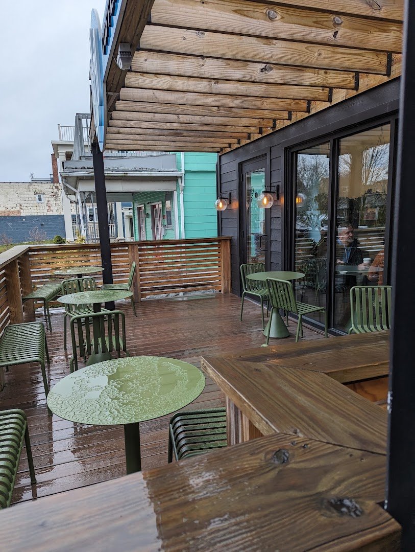 Storefront of Tipico Coffee & Cafe, specialty coffee shop in Buffalo
