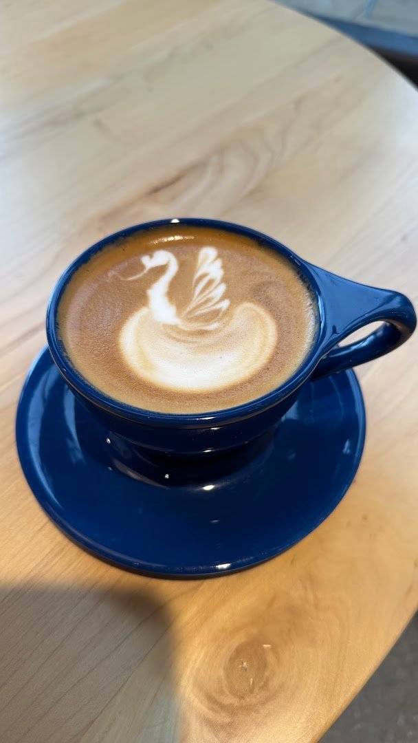 Coffee at Tinker Coffee Co., specialty coffee shop in Indianapolis