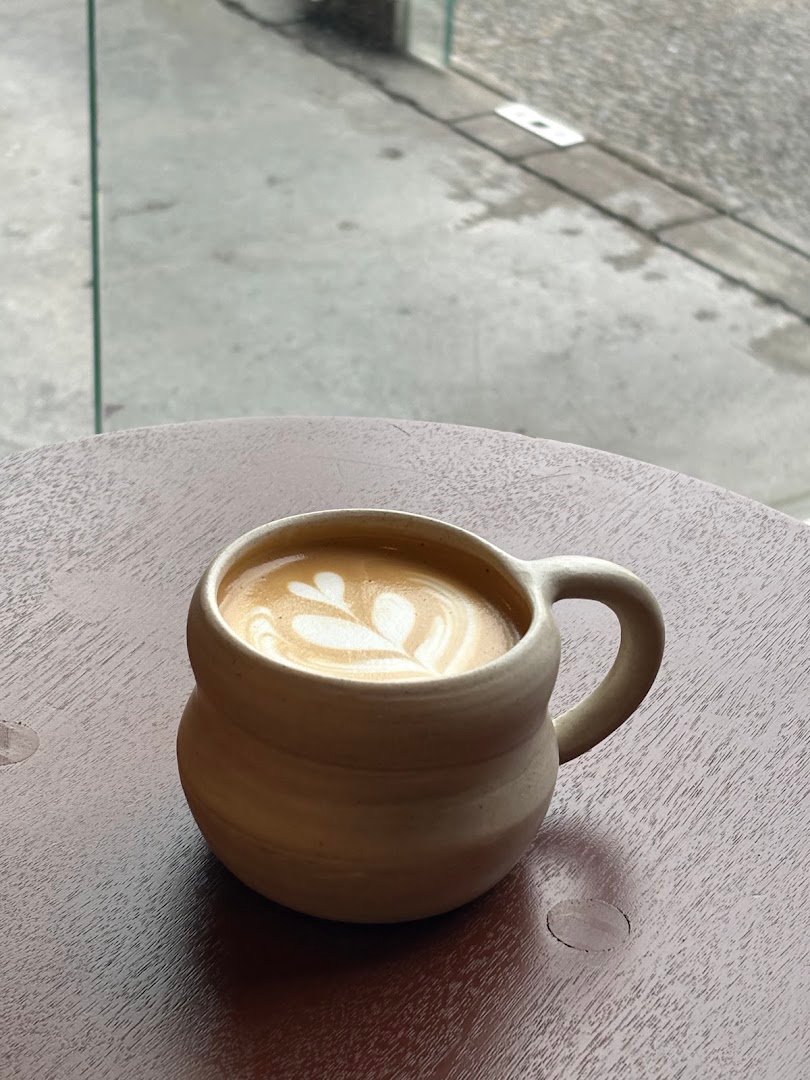 Coffee at Holiday Uptown, specialty coffee shop in Auckland
