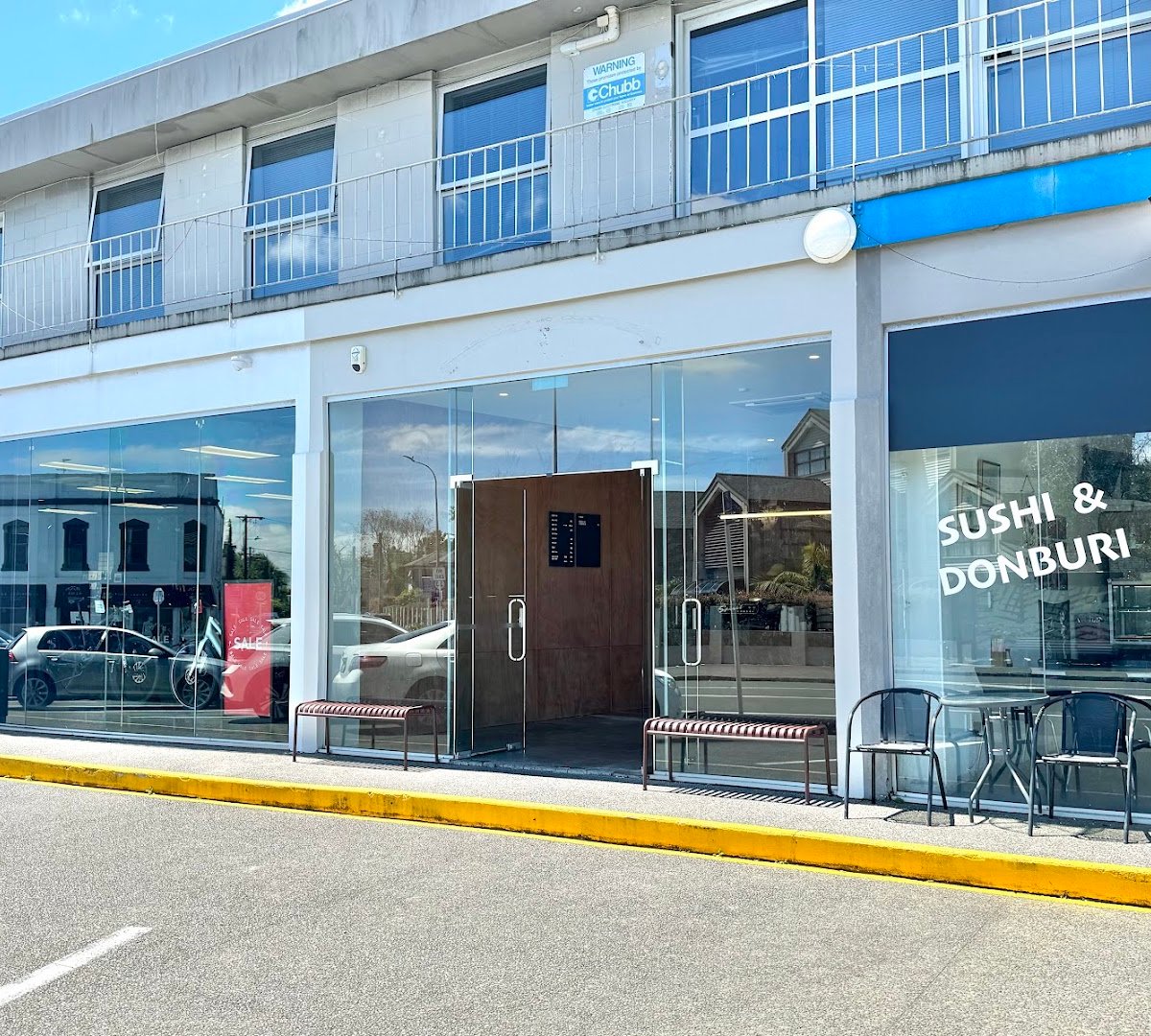 Storefront of Holiday Uptown, specialty coffee shop in Auckland