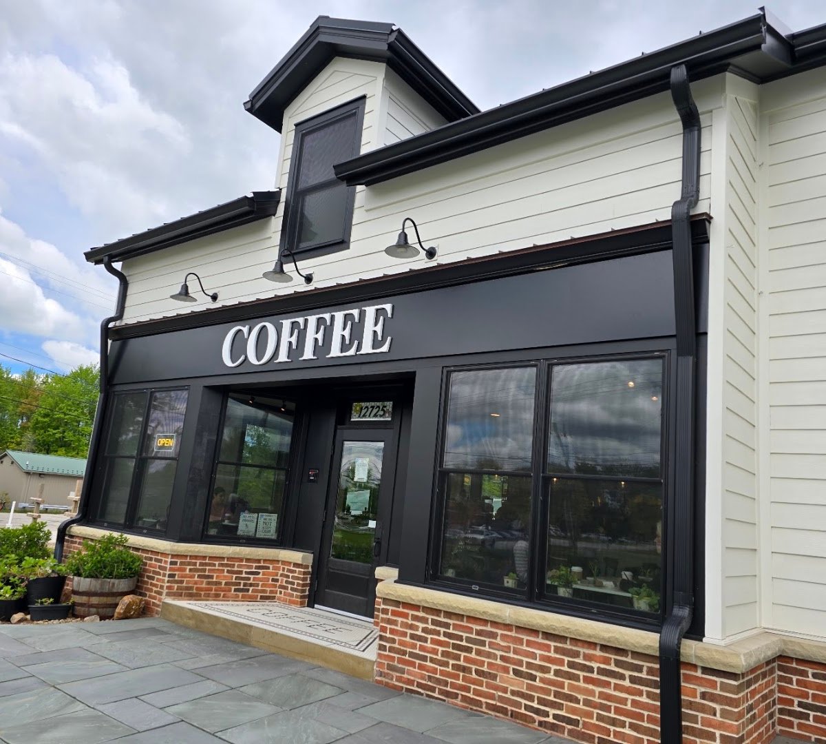 Storefront of Victoria's Bakery, specialty coffee shop in Cleveland
