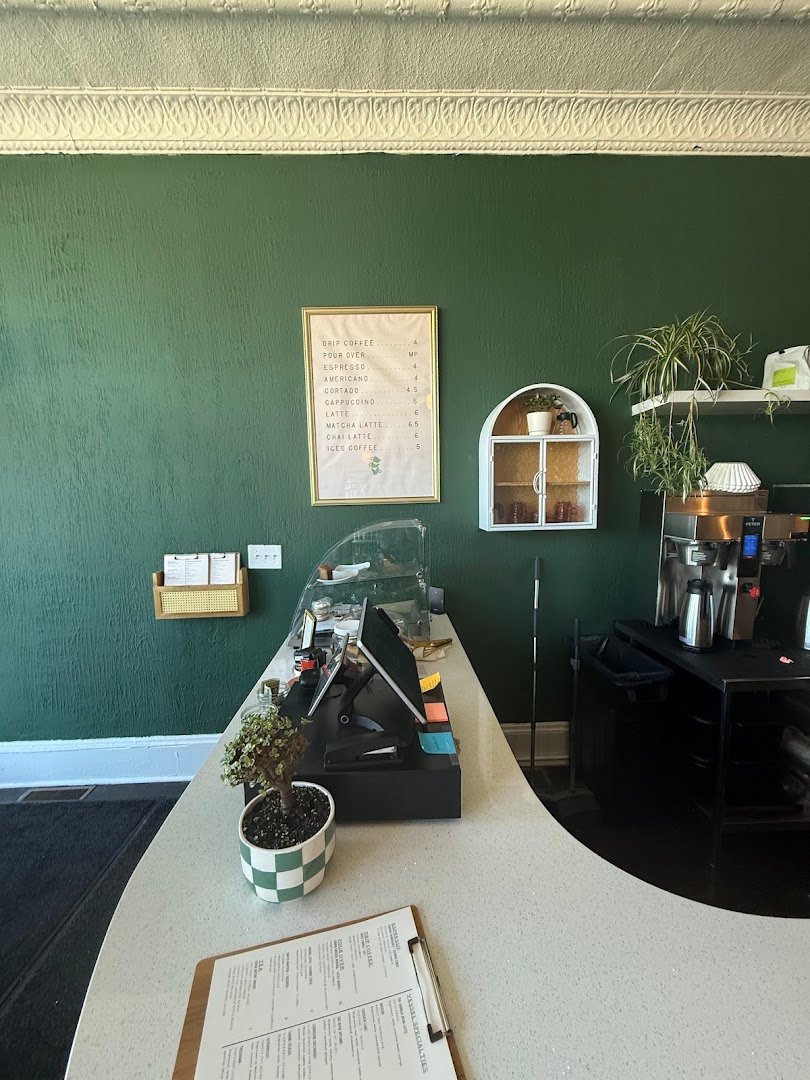 Interior of Vessel Coffee Collaborative, specialty coffee shop in Cleveland