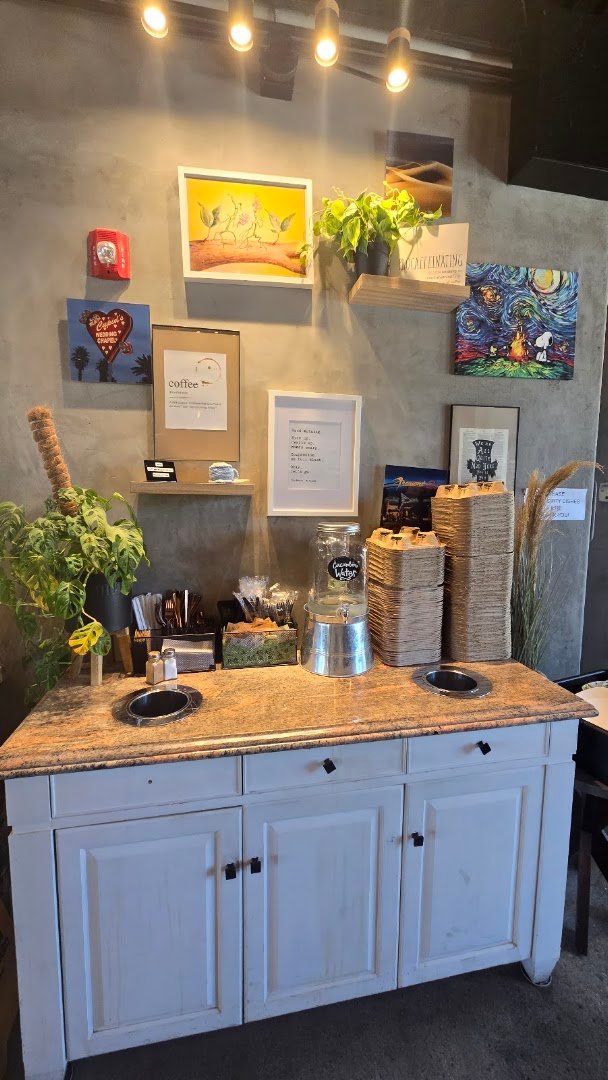 Interior of Coffee Religion, specialty coffee shop in Las Vegas