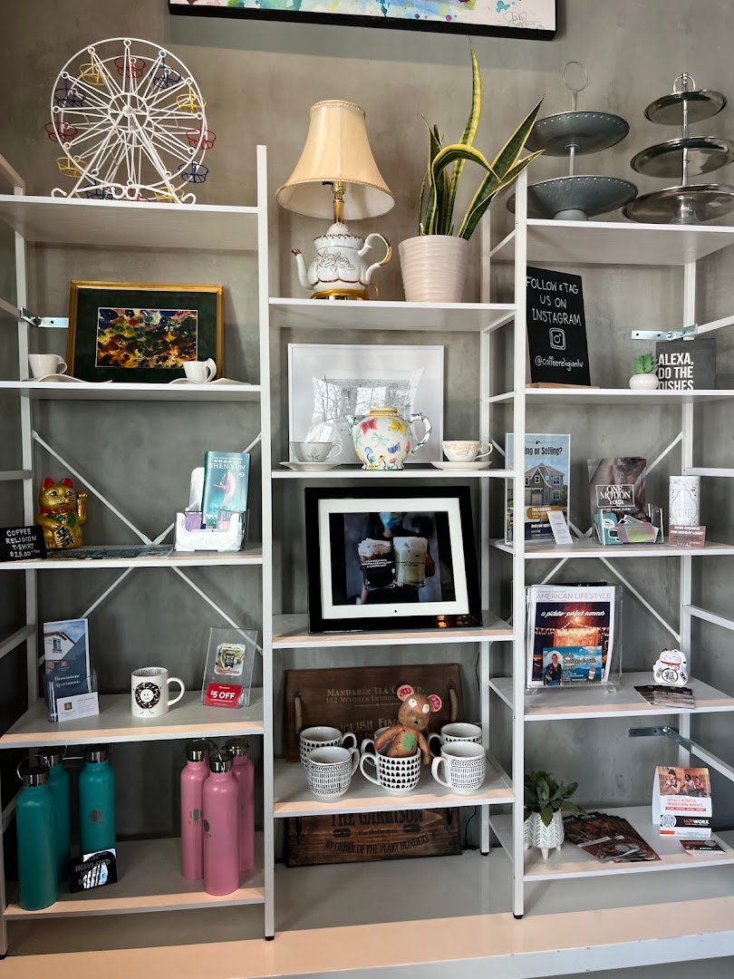 Interior of Coffee Religion, specialty coffee shop in Las Vegas