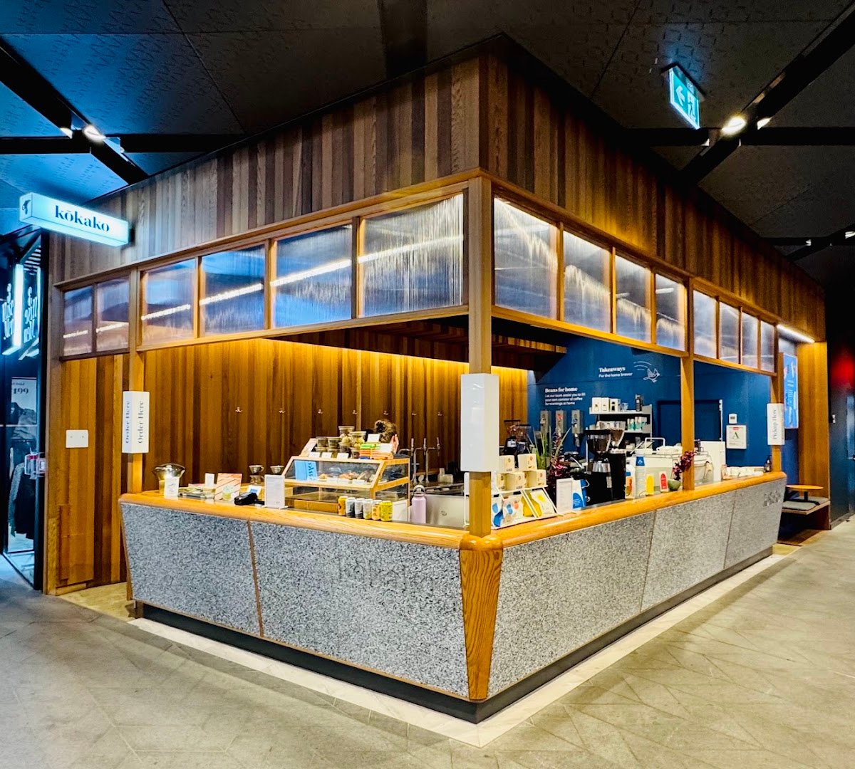 Storefront of Kokako, specialty coffee shop in Auckland