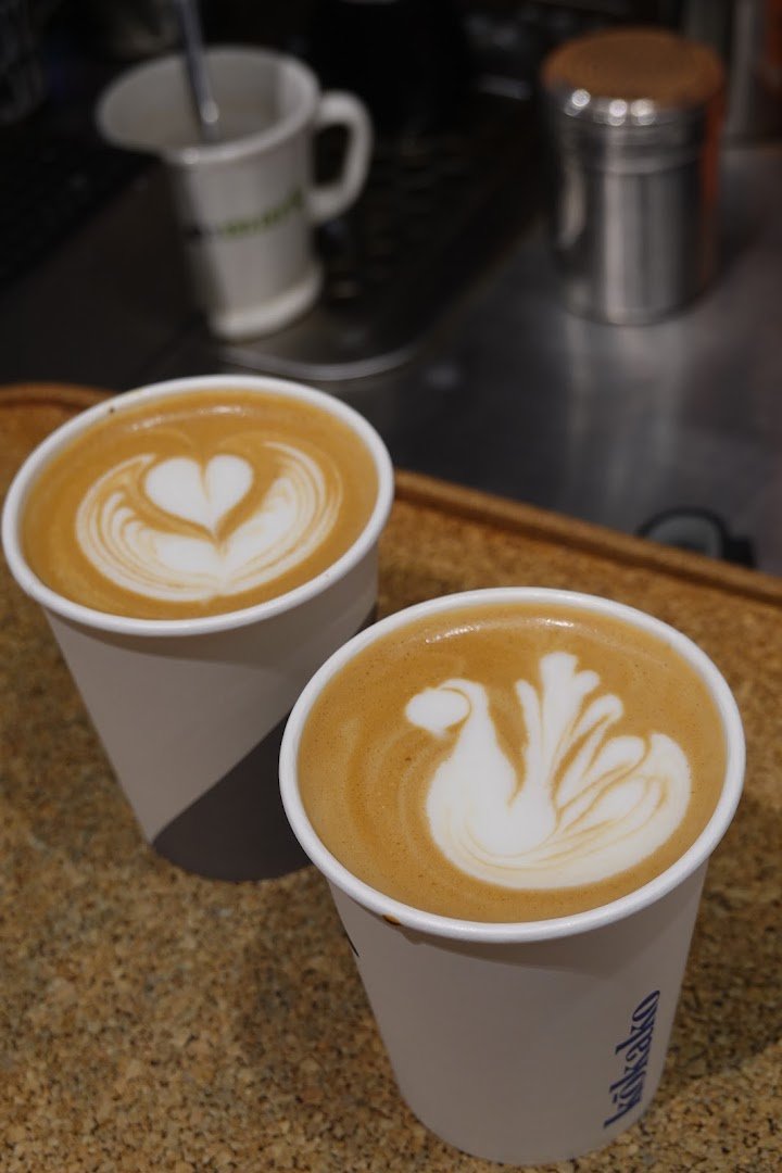Coffee at Kokako, specialty coffee shop in Auckland