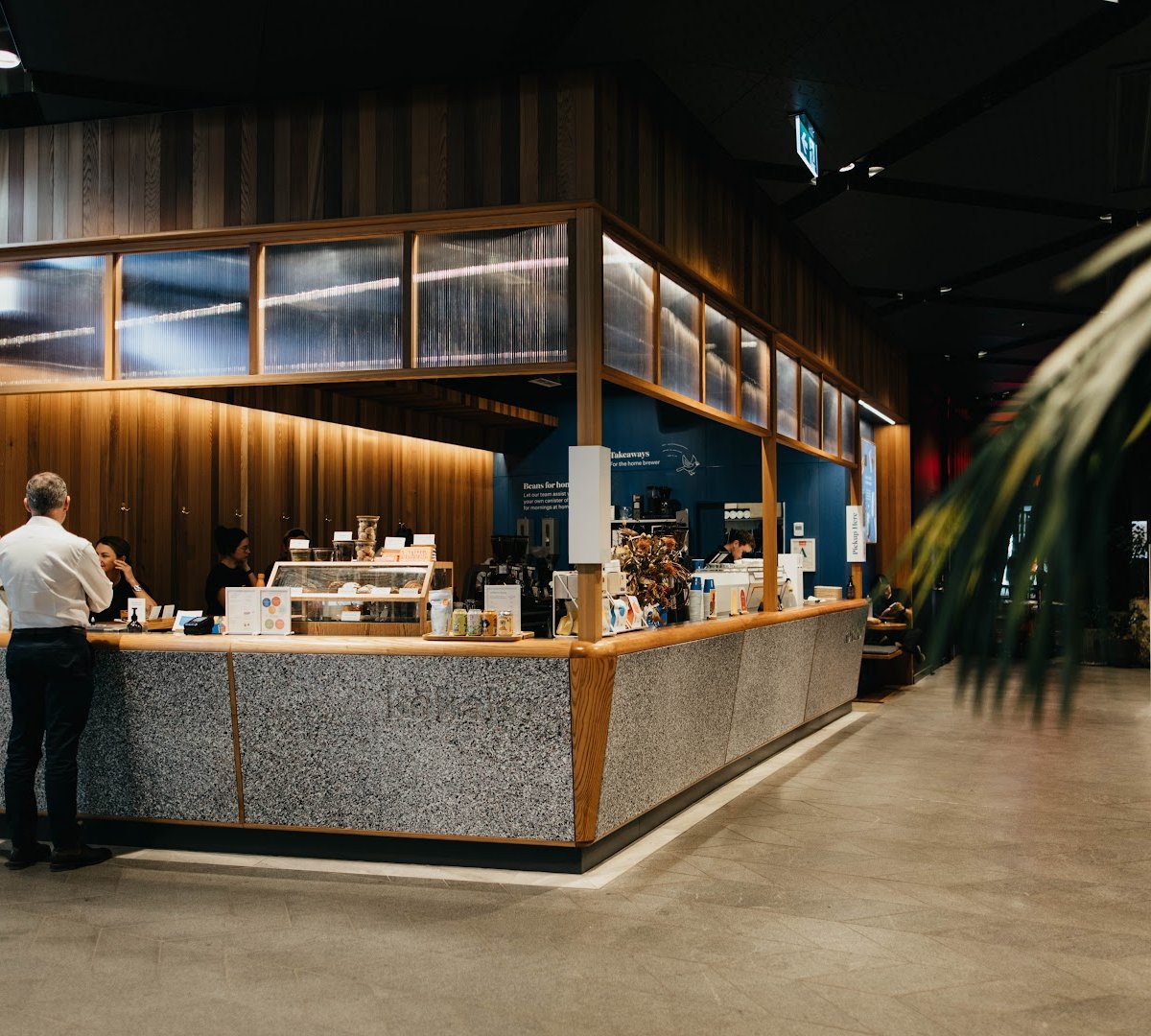 Interior of Kokako, specialty coffee shop in Auckland