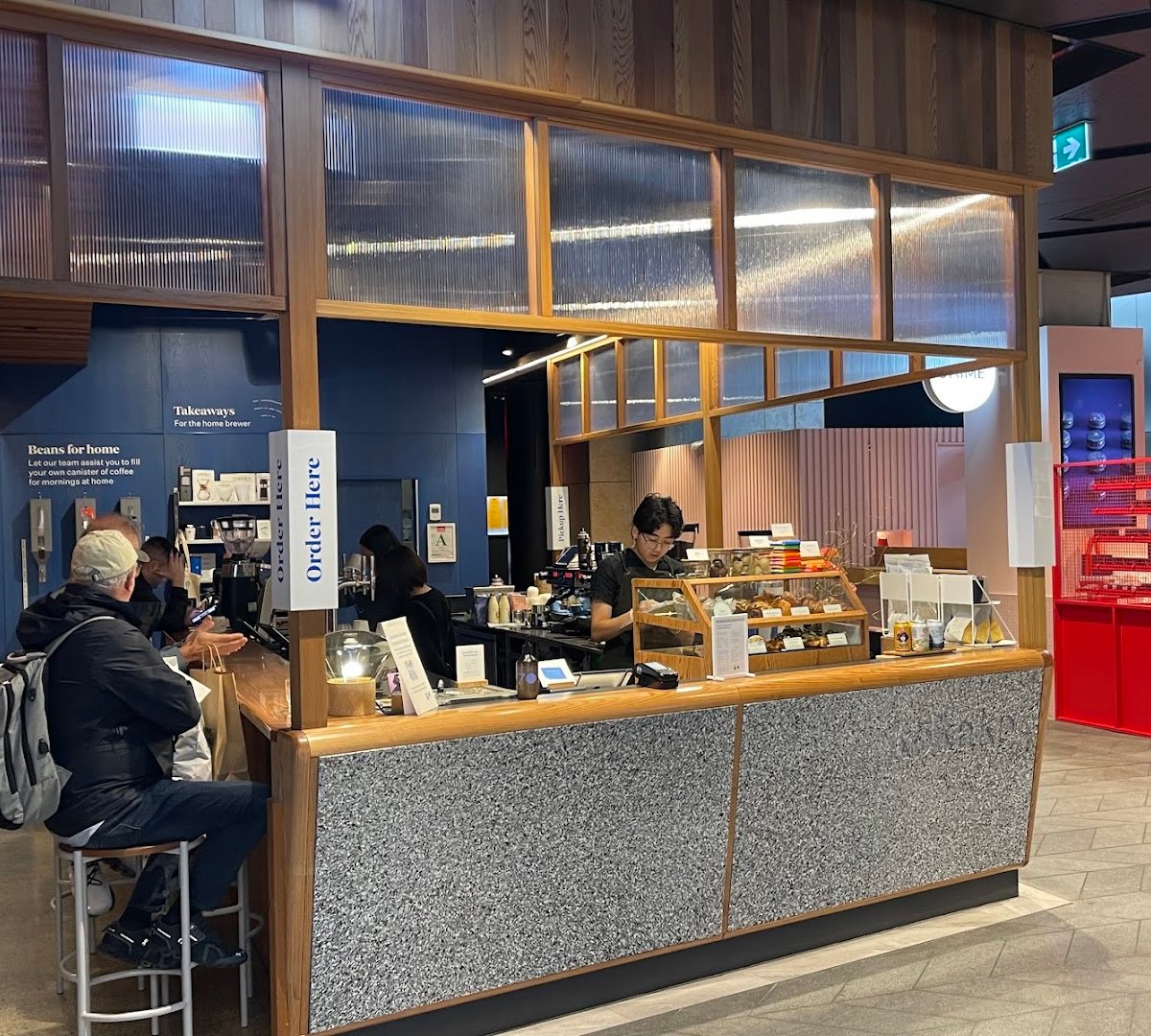 Interior of Kokako, specialty coffee shop in Auckland