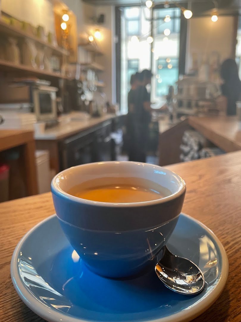 Coffee at Micro Espresso - Vieux Port, specialty coffee shop in Montreal