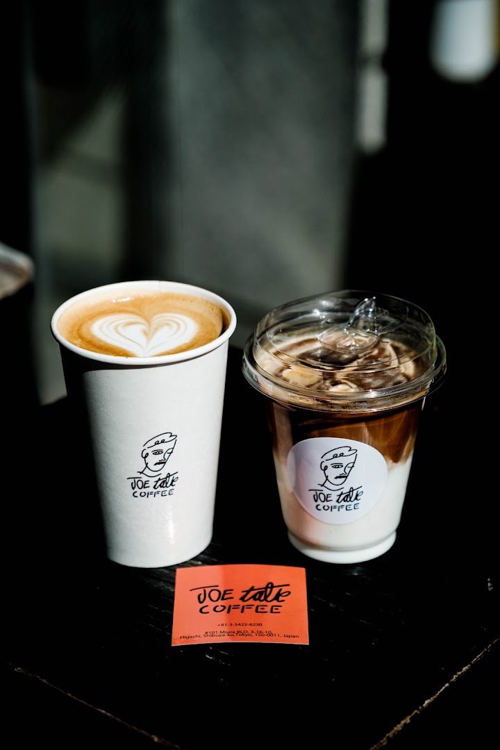 Coffee at JOE TALK COFFEE, specialty coffee shop in Tokyo