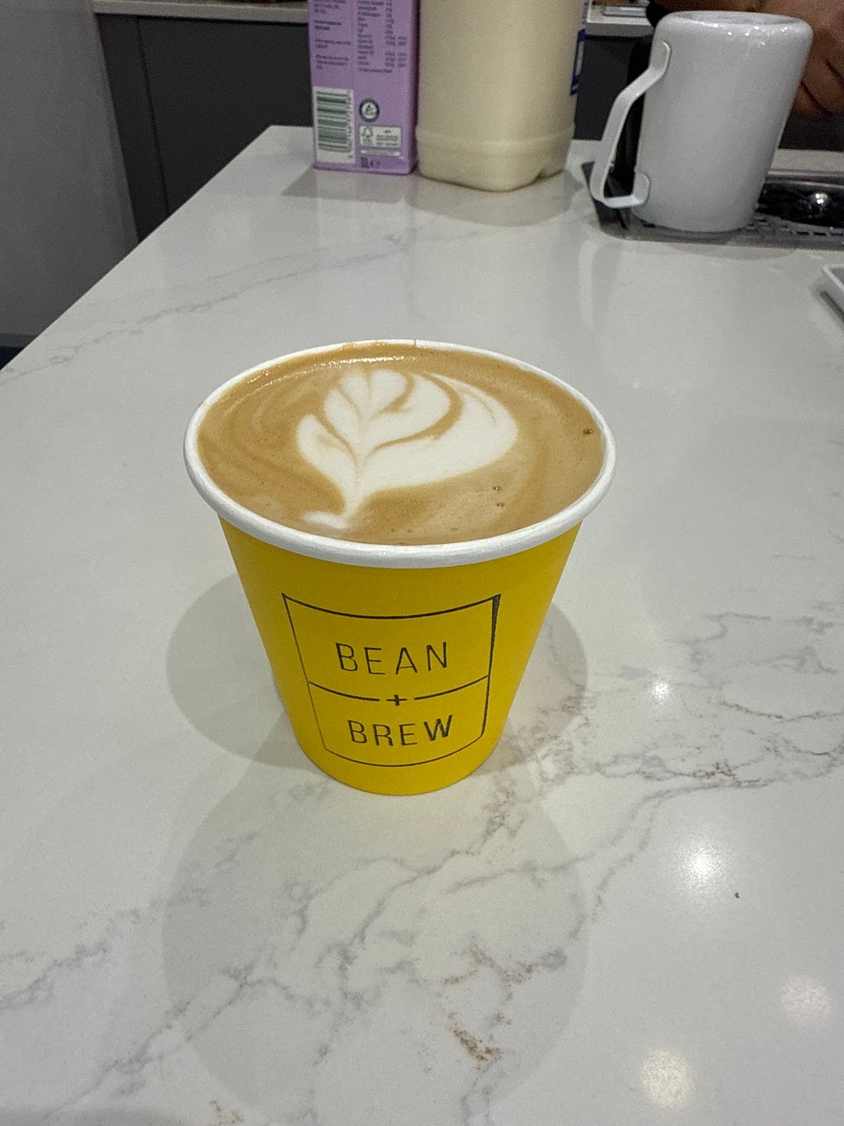 Bean + Brew specialty coffee shop in London - photo 5