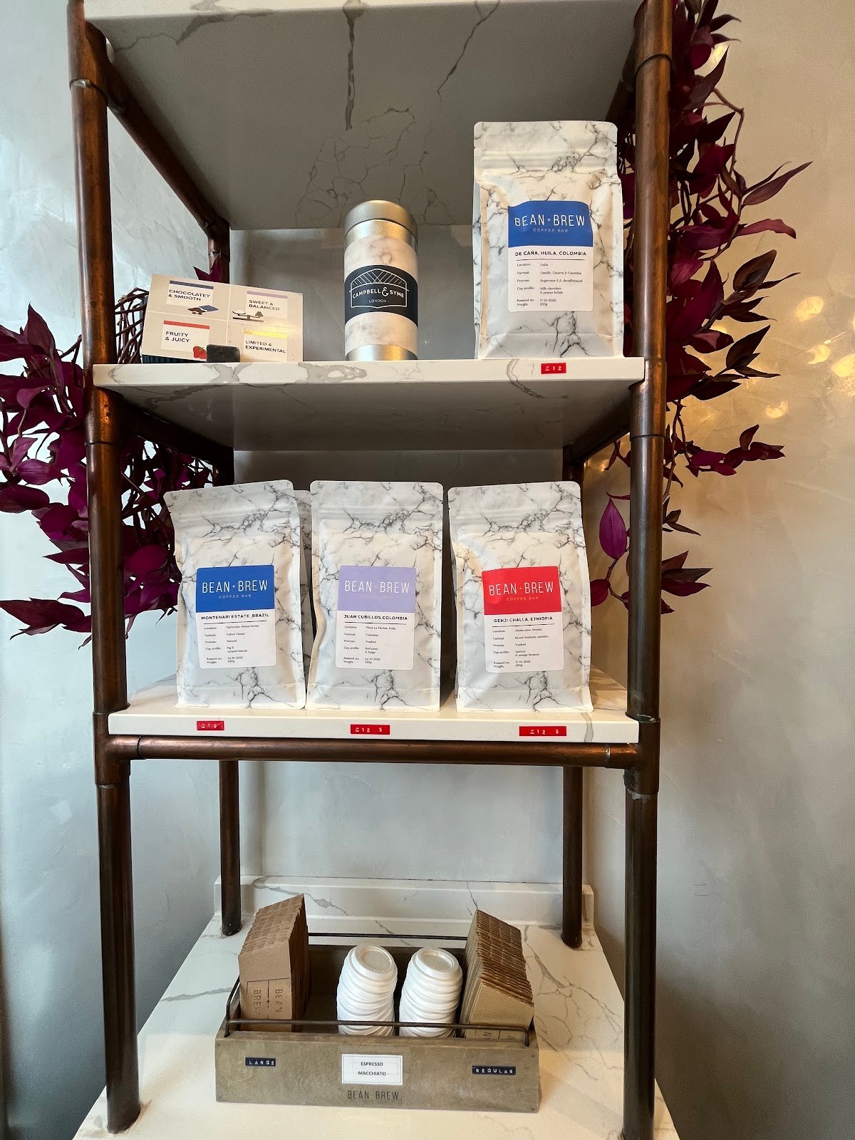 Bean + Brew specialty coffee shop in London - photo 8