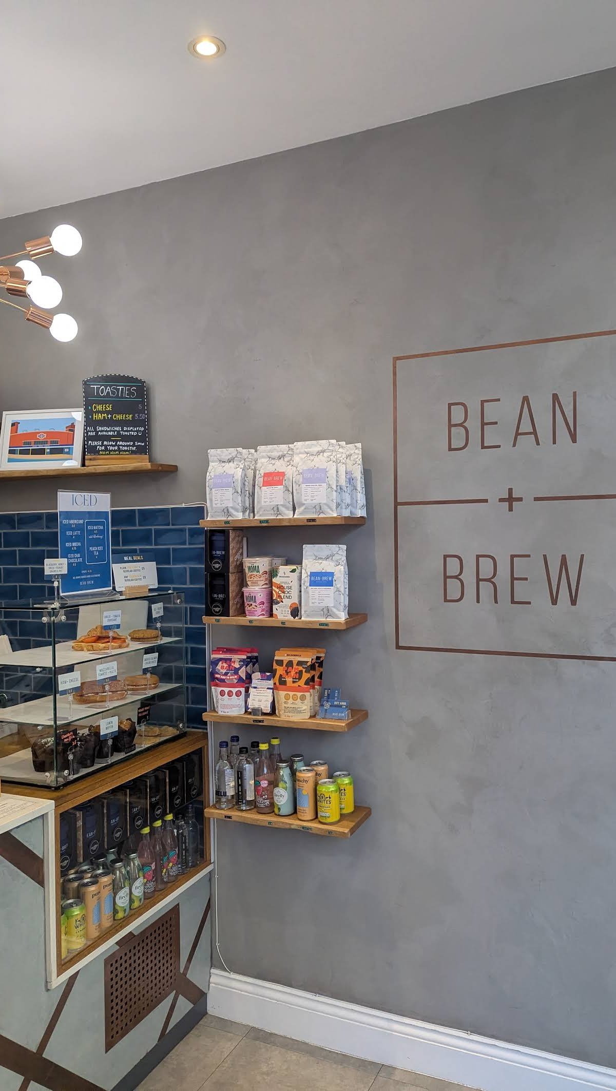 Bean + Brew specialty coffee shop in London - photo 9