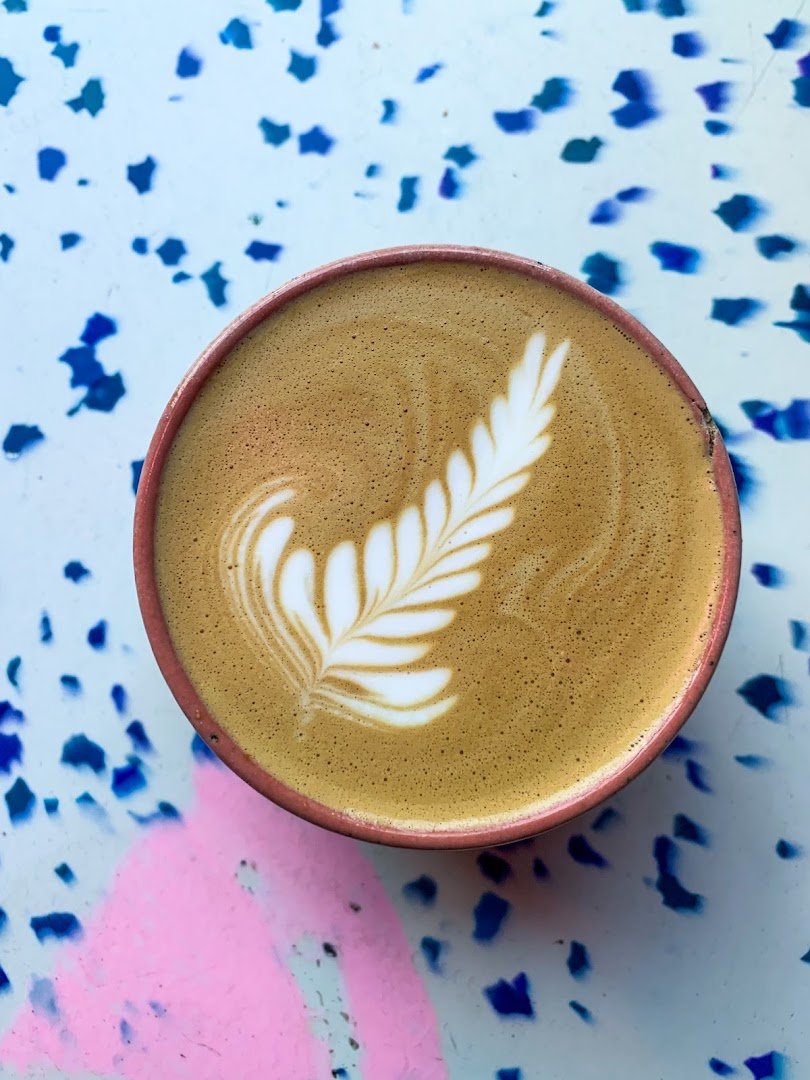 Coffee at Kiosk on Lapwing, specialty coffee shop in Manchester