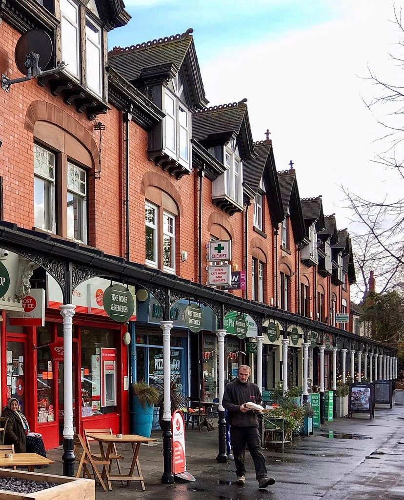Storefront of Kiosk on Lapwing, specialty coffee shop in Manchester