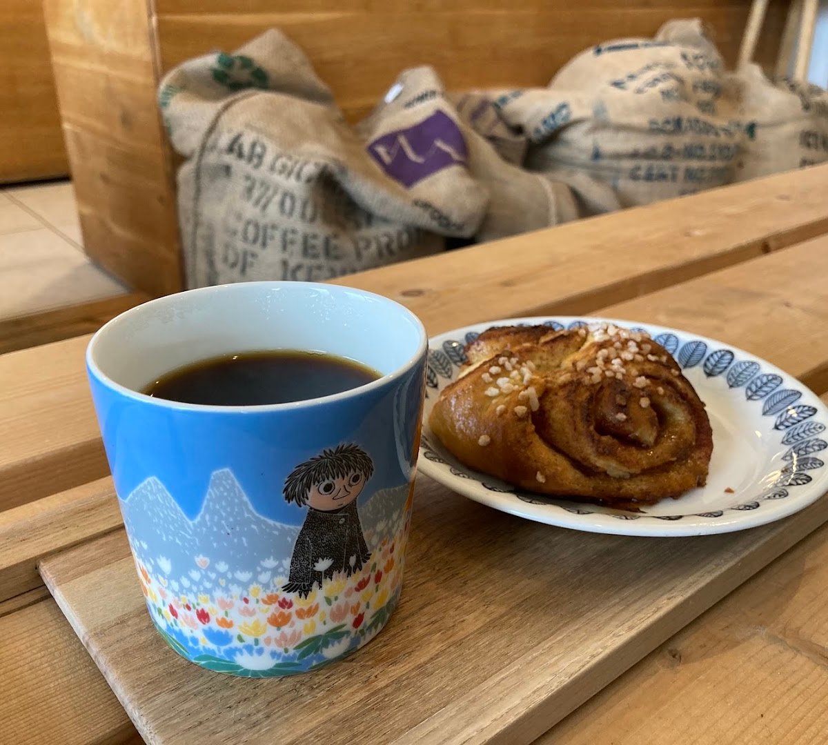 Coffee at Maja Coffee Roastery, specialty coffee shop in Helsinki
