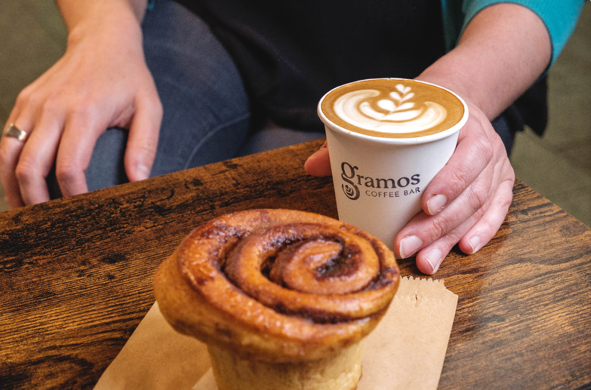 Gramos Coffee Bar (underground, sub-level -1) specialty coffee shop in London - photo 3