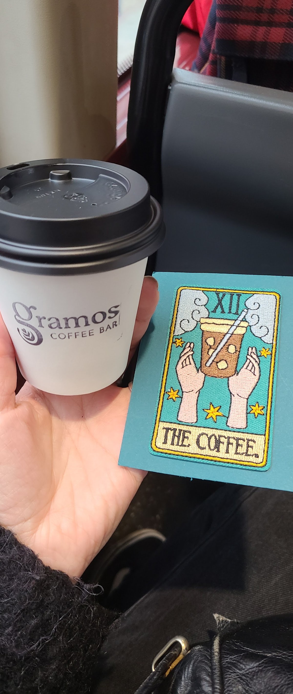 Gramos Coffee Bar (underground, sub-level -1) specialty coffee shop in London - photo 9