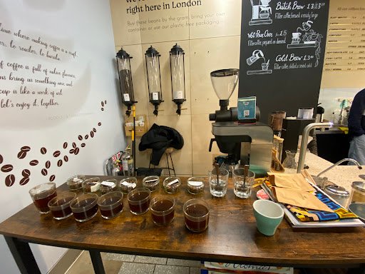 Gramos Coffee Bar (underground, sub-level -1) specialty coffee shop in London - photo 10