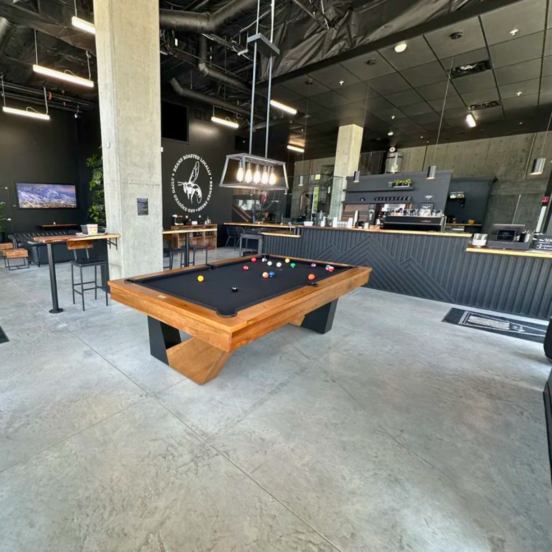 Interior of 801 Coffee Roasters, specialty coffee shop in Salt Lake City