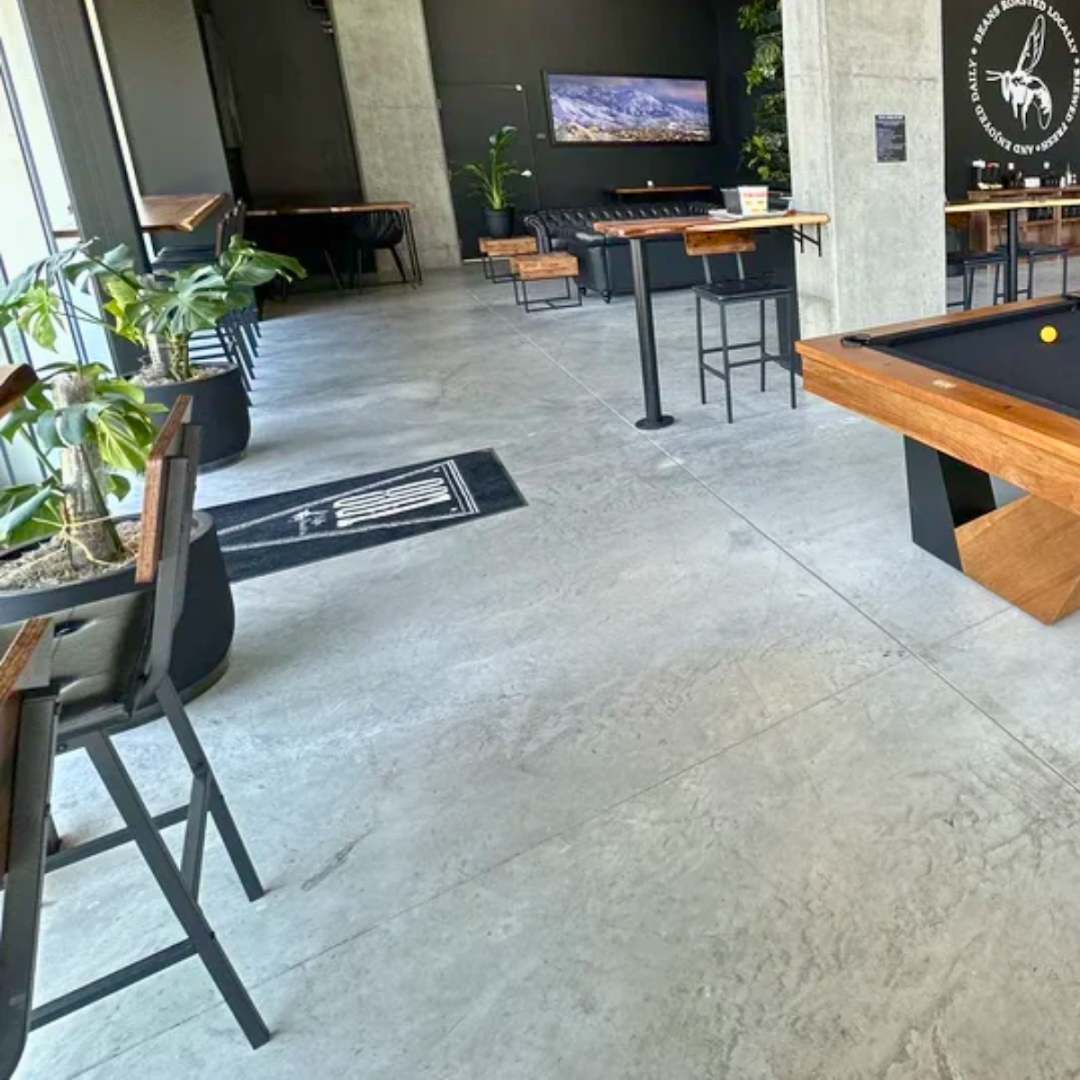 Interior of 801 Coffee Roasters, specialty coffee shop in Salt Lake City