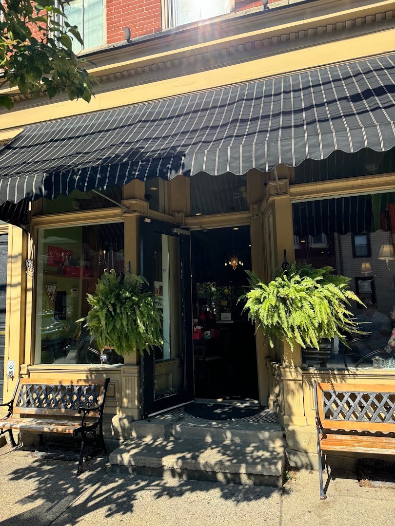 Storefront of Big Dog Coffee, specialty coffee shop in Pittsburgh