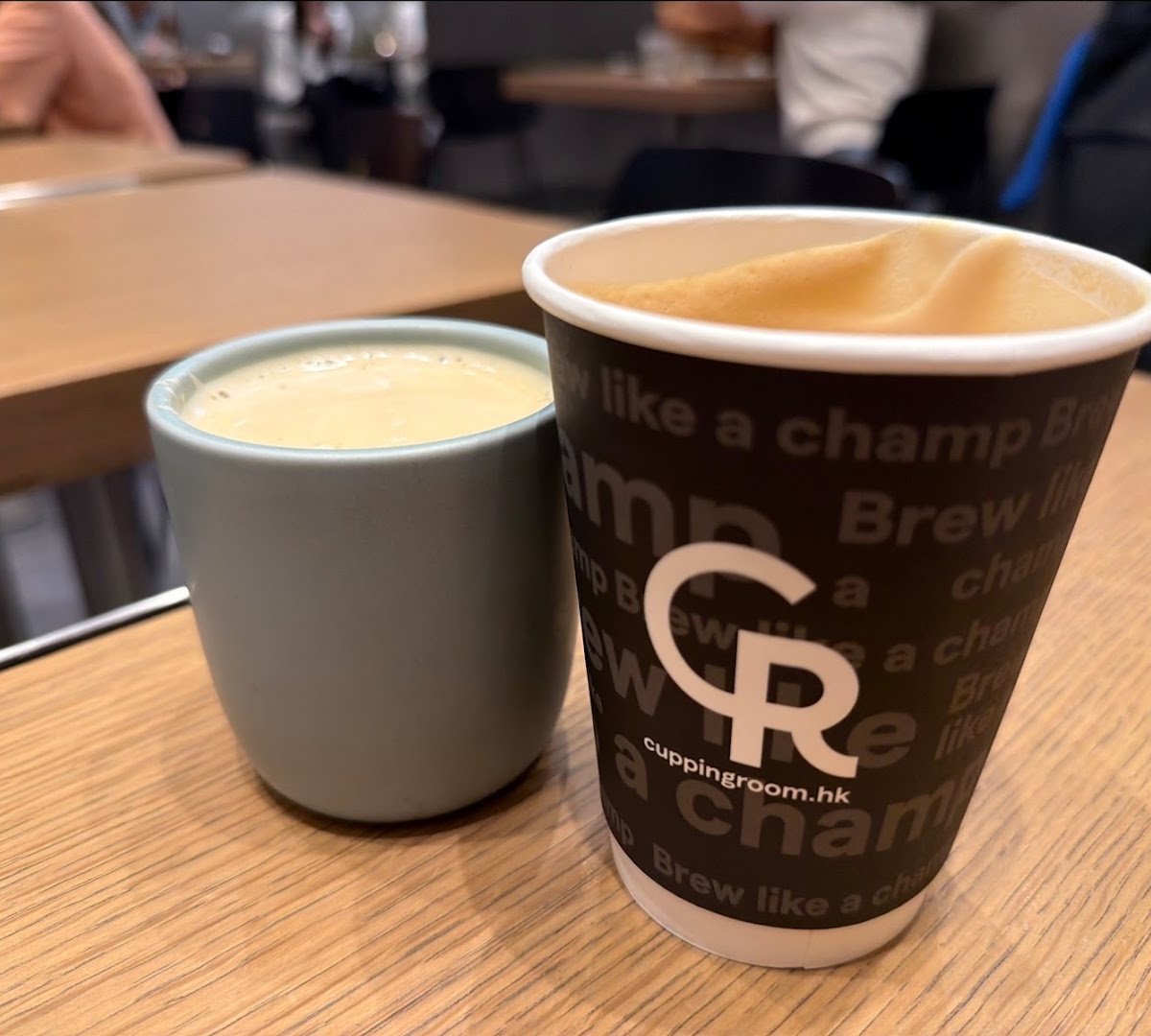 Coffee at Cupping Room, specialty coffee shop in Hong Kong