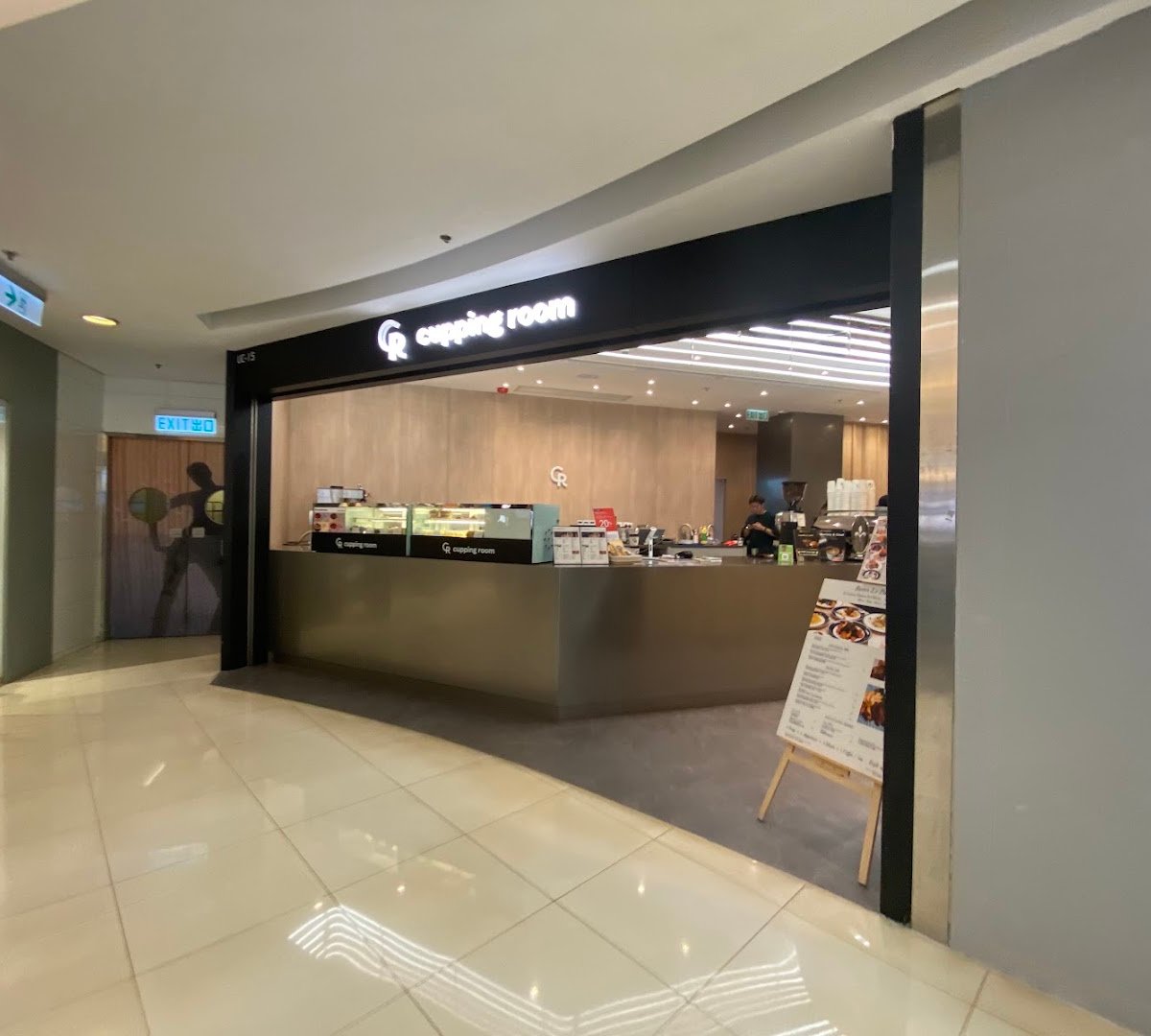Storefront of Cupping Room, specialty coffee shop in Hong Kong