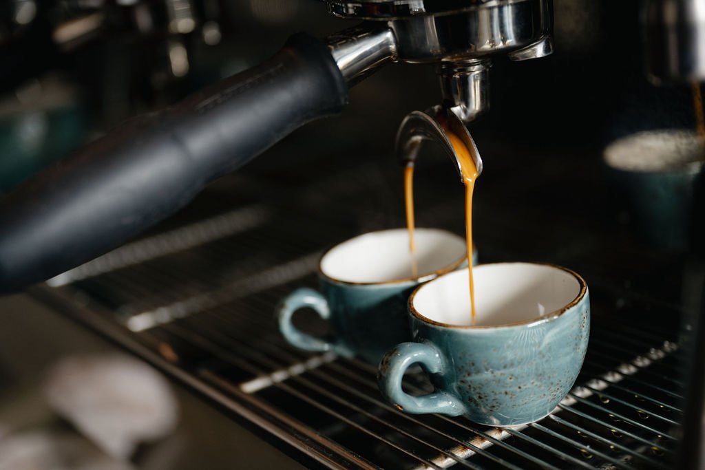 Coffee at OX Coffee, specialty coffee shop in San Diego