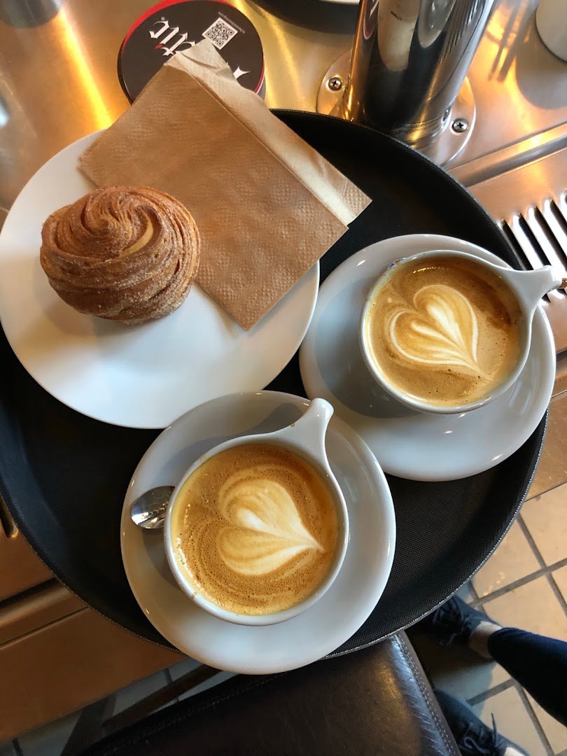 Coffee at Golden Line Coffee Bar, specialty coffee shop in Santa Barbara