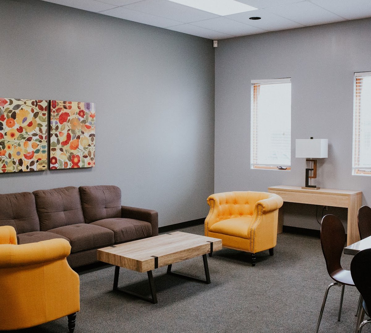 Interior of The Haverstick, specialty coffee shop in Indianapolis