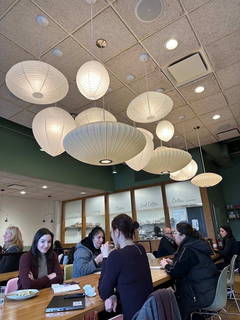 Interior of Luna Bakery & Cafe, specialty coffee shop in Cleveland