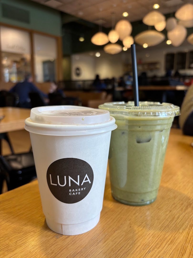 Coffee at Luna Bakery & Cafe, specialty coffee shop in Cleveland