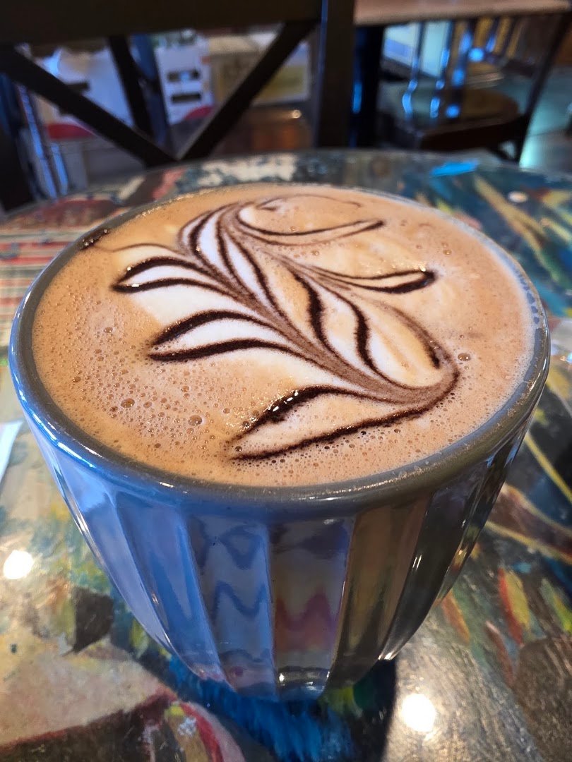 Coffee at Caffespresso, specialty coffee shop in Richmond
