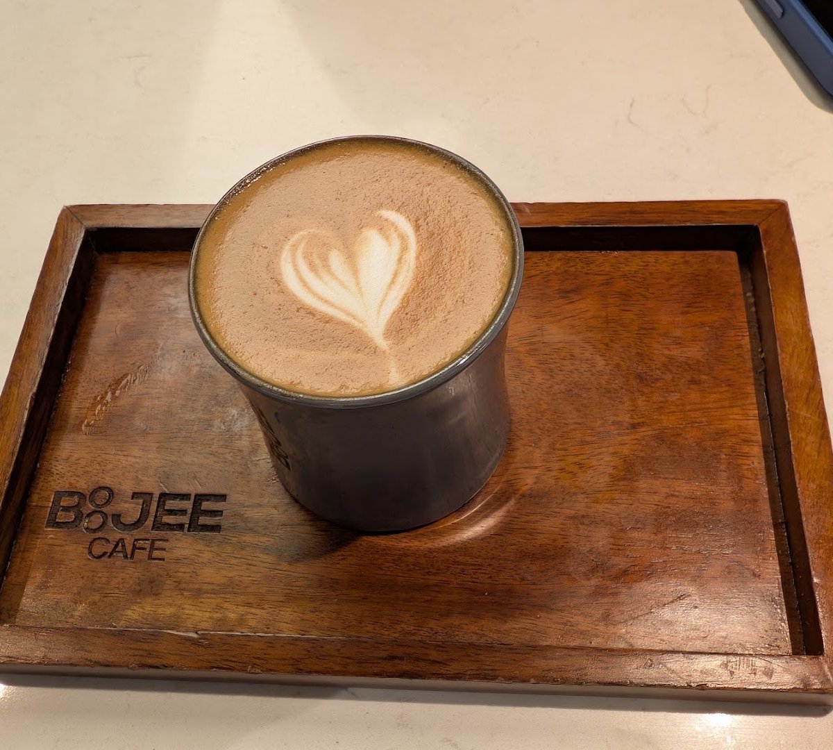 Coffee at Boojee cafe, specialty coffee shop in Mumbai