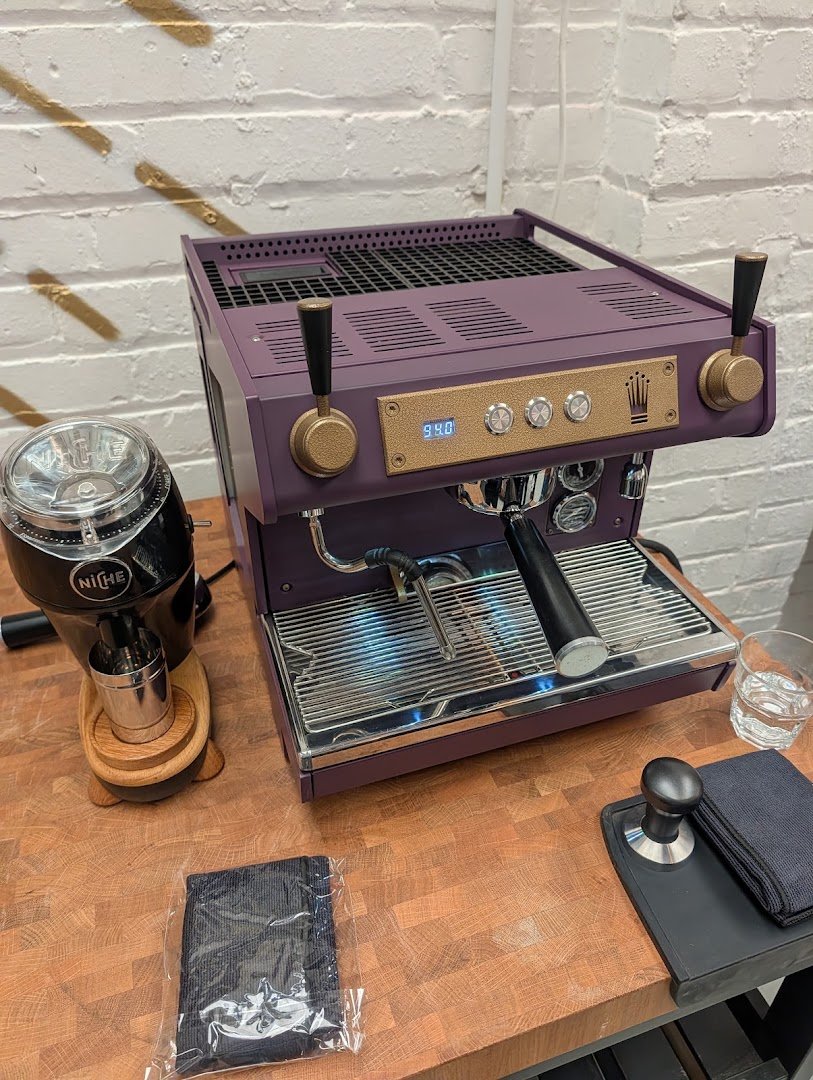 Interior of Heart & Graft Coffee Roastery, specialty coffee shop in Manchester