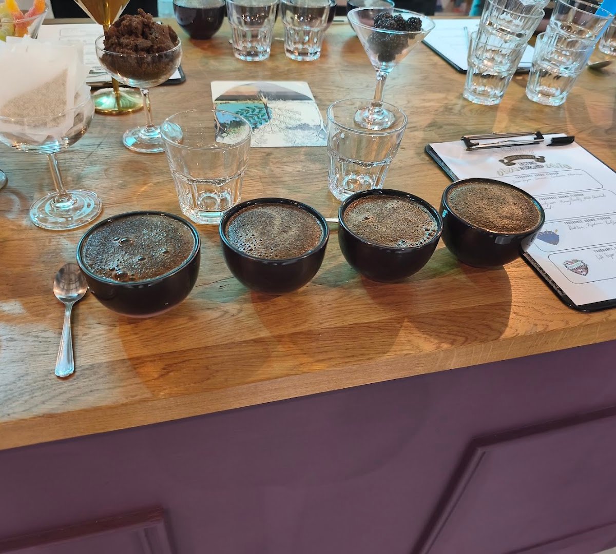 Coffee at Heart & Graft Coffee Roastery, specialty coffee shop in Manchester